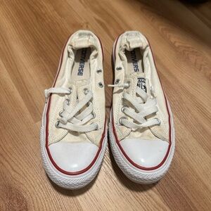 White slip on Converse